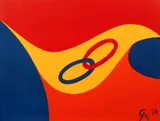 Friendship, 1974, color by Alexander Calder, lithograph on Arches paper, offered Apr 2022