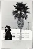 Elliott Erwitt, Bearded Man with Tree, Venice, USA, from the portfolio Recent Developments, negative made