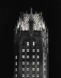 Richard Haas, Title: General Electric Building, 2005, etching and aquatint, pencil