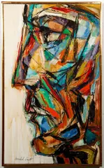 Herschel Levit, Constantine, c.1950s, oil on canvas