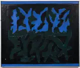 Russell Twiggs, Vibrant Blue, 1966, oil on canvas