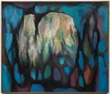 Milton G. Weiss, Of Mountains, 1960, oil on canvas