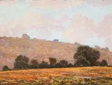 Glenn Whitehead, Countryside Landscape, c.2000, pastel on paper