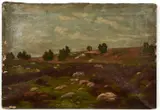 Ben Foster, (American, 1852-1926), Rocky Field, c.1900, oil on canvas