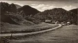Asa Cheffetz, The Road Home, circa 1948, wood, engraving