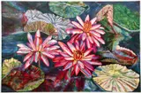 Lily Triangle, 1987, color by Patricia Tobacco Forrester, lithograph on paper, offered Mar 2022