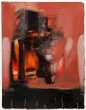 Charles Olson, (American/Western PA, Contemporary),, Untitled Abstract, oil and mixed media on paper