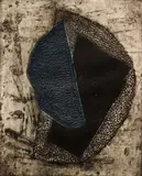 Arthur Luiz Piza, Untitled Abstract, etching on paper