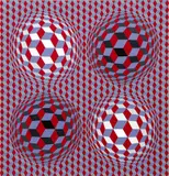 Victor Vasarely, Homage I, serigraph printed in colors