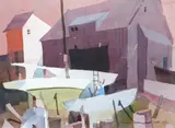 Frank Webb, Untitled, watercolor ptg
