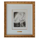 Marc Chagall, "Vision of Isaiah", etching; [approximate dimensions -