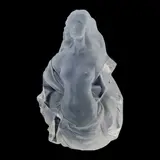 Frederick Elliot Hart, "Fidelia", 1988, acrylic resin; [approximate dimensions - overall: 22" H x 16" W];