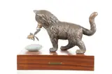 Chris Navarro, See Food, bronze ca. 1989