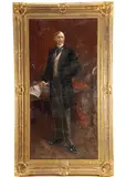 Montana Senator by Clause Coops, 1859, Oil, offered Jul 2023