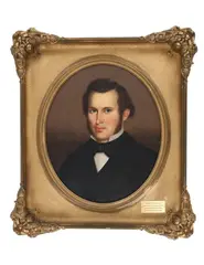 Chester Harding, This is an original Chester (Charles) Harding (1792 – 1866), oil painting of John C. Dodge