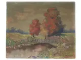 Painting c. 1940 by Inez R. Bolinger, 1887, Oil, offered Jul 2023