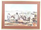Untitled by Dorothy Hilcove, watercolor, offered Jun 2023