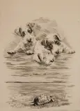 Marguerite Kirmse, - ''What Is It?''-, etching