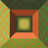 - ''Tokyo''- by Victor Vasarely, serigraph, offered Dec 2019