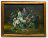 Francis Sartorius, - Floral Still-Life-, oil on canvas, 1932