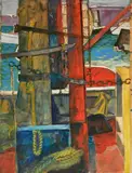 Paul Travis, - ''Fishing Boat, Mass''-