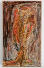 Briggs Dyer, - ''Terranaut''-, acrylic on canvas, ca. 1960's