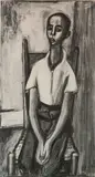 Will Barnet, - ''Daniel'' (Szoke 22)-, lithograph, 1935
