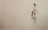 Frank Benson, - ''The Guide'' (Paff 185)-, drypoint and etching, 1920
