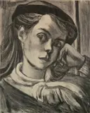 Will Barnet, - ''Mary'' (Szoke 56)-, lithograph, 1938