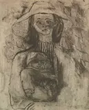 Will Barnet, - ''August'' (Szoke 84)-, etching, 1940