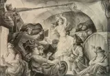 Don Freeman, - ''Filming a Tale of Two Cities'' (Mc Culloch 104)-, lithograph, 1935
