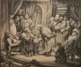 Don Freeman, - ''Casting For Character'' (Mc Culloch 87)-, lithograph, 1934