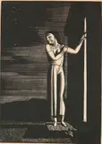 - ''Starry Night'' (Burne-Jones 103)- by Rockwell Kent, woodcut, 1933, offered Oct 2019
