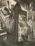 Don Freeman, - ''Ed Wynn From the Rear'' (Mc Culloch 42)-, lithograph, 1932