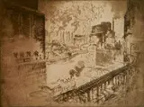 Joseph Pennell, - ''Grain Elevators, Chicago'' (Wuerth 592)-, etching, 1910