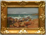 Henry G. Keller, - ''Rocky Coastline''-