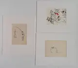 Joseph B. O'Sickey, - ''City Limits''; Owl and Man Catching an Arrow- 3