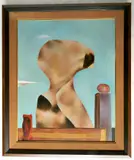 Charles Campbell, - ''Patient Madonna''-, oil on masonite
