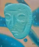Scott Miller, - Portrait-, oil on canvas