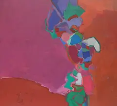Blanche Barloon, - Untitled-, oil on canvas, very good condition