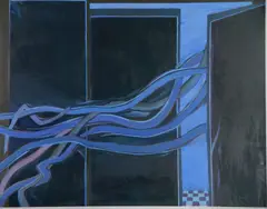 Blanche Barloon, - Untitled-, oil on canvas, very good condition