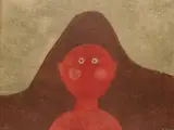 - ''Cabeza en Rojo'' (Pareda 257)- by Rufino Tamayo, etching in color, 1979, offered Oct 2019