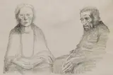 - ''Die Eltern Der Kunstlerin'' (Klipstein 126)- by Käthe Kollwitz, lithograph 1919, offered Jun 2019