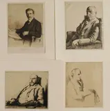 Ernest Lumsden, - Portrait of John Copley; Marius Bauer; Malcolm Salaman- 3 etchings, 'Copley' and 'Salaman' signed; together with Ferdinand Schmutzer- Dr. Joseph Meder-, etching