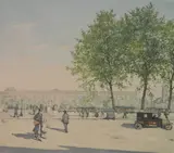 Tavik F Simon, - ''Quai Voltaire, Paris'' (Novak 225)(Baker 133)- soft ground and