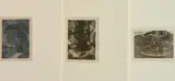 George Jo Mess, - ''Sorghum Mill''; ''Handy Pump'' & ''Summer Nocturne''- 3, etching and aquatint in color, 1954, all