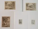 James Swann, - 1.) ''Winter'' (Czestochowski 110 ii/II)-, etching, 1940