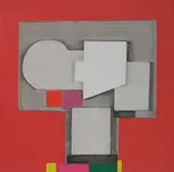 Norio Azuma, - ''Red Room''-, silkscreen and etching in color