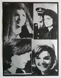 - ''Jacqueline Kennedy III (Jackie III)'' (Feldman & De Fendi 11.15)- by Andy Warhol, silkscreen in color, 1966, offered Jun 2019