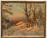 Constantin Westchiloff, - Winter Landscape-